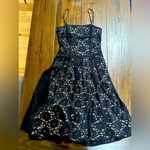 Black Lace Formal Dress